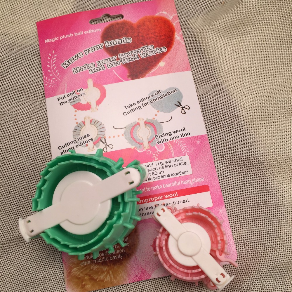 Pom Pom Maker Tool - Bezpłatne Shippng urządzenie do pomponów słodkie