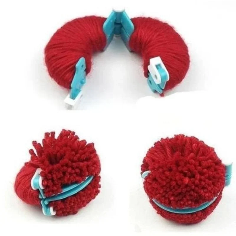Pom Pom Maker Tool - 8 SZTUK 4 rozmiary Fluff Ball