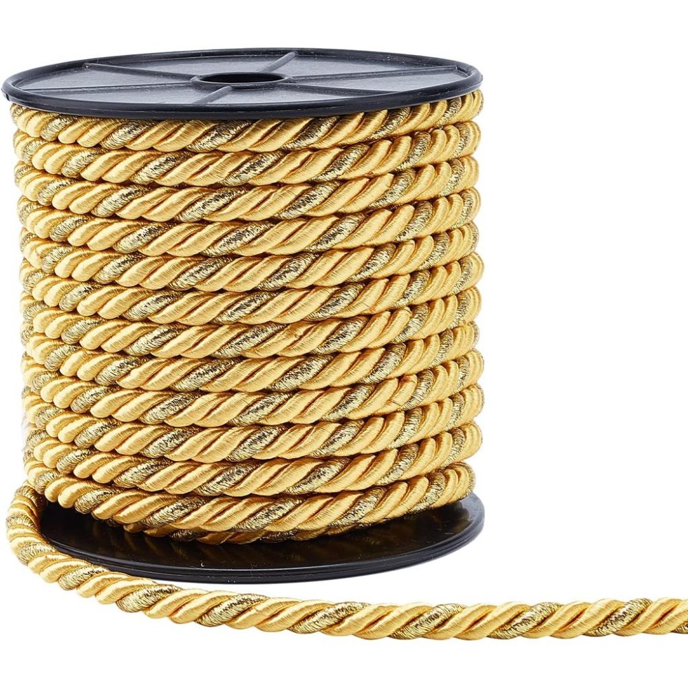 Cord Trim Twisted - Sznurki skręcane 8 mm, 20 jardów,