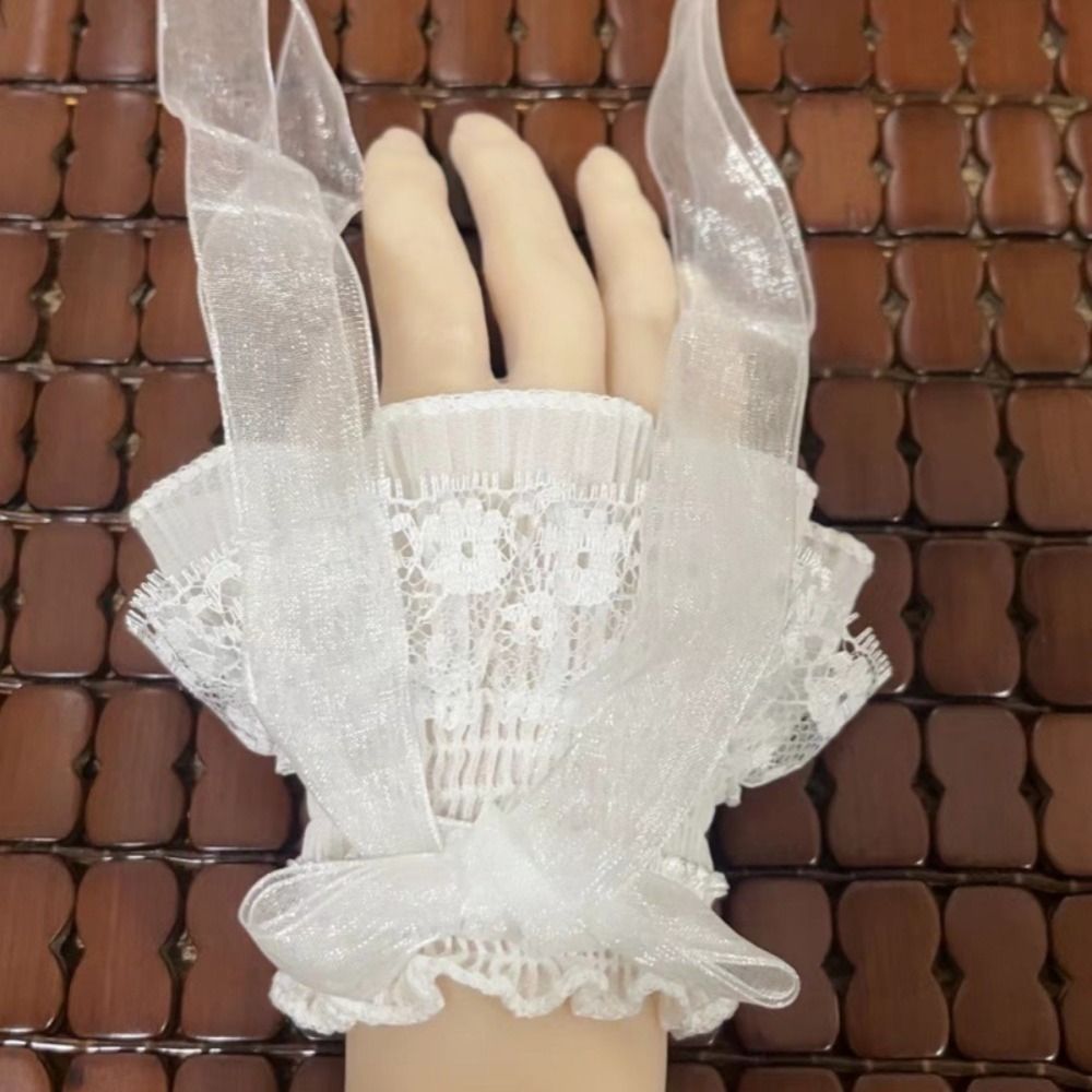 Modne koronkowe rękawki Lolita – Lace Ribbon Trim recenzja i cena