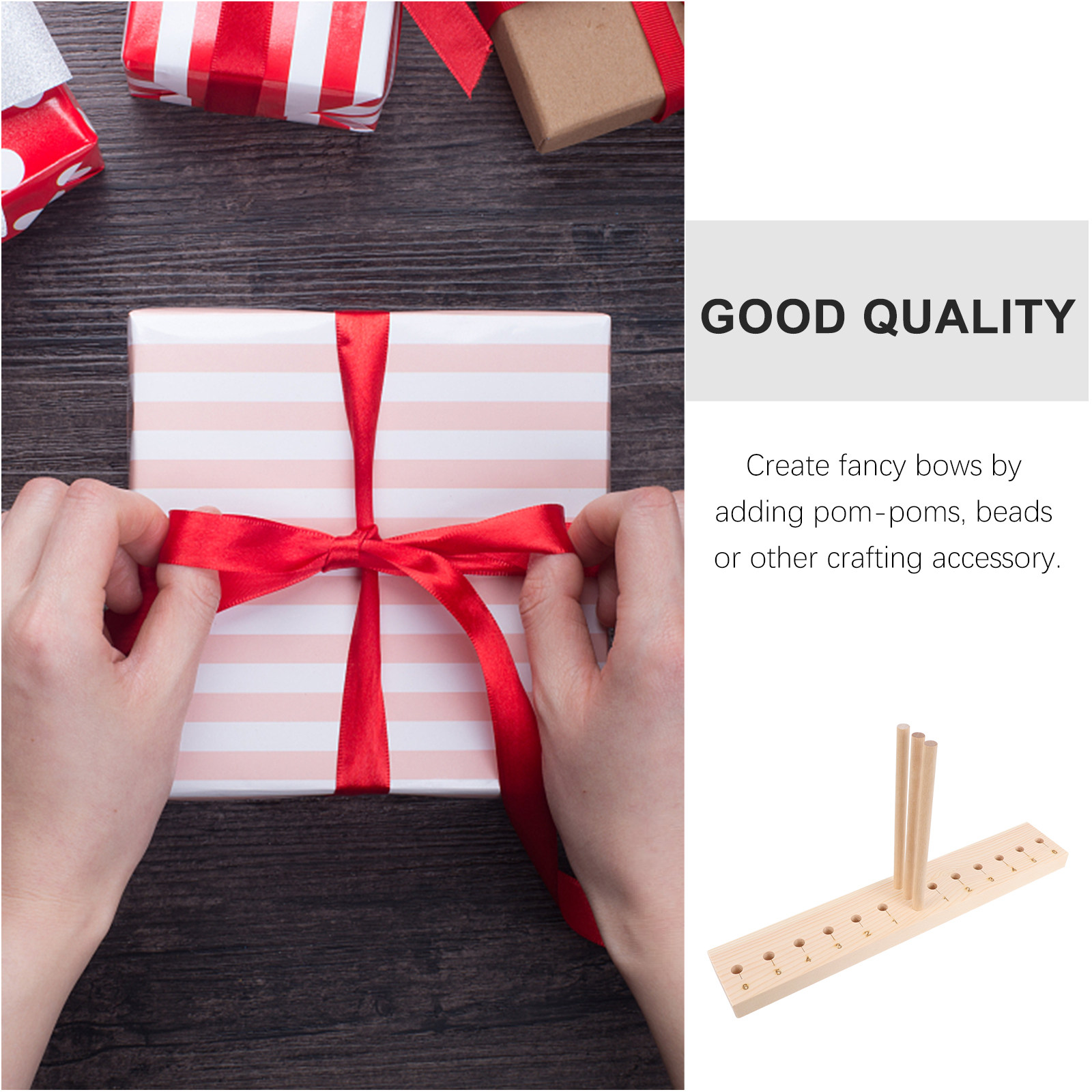Kreatywny drewniany przyrząd d – Pom Pom Maker Tool recenzja i cena