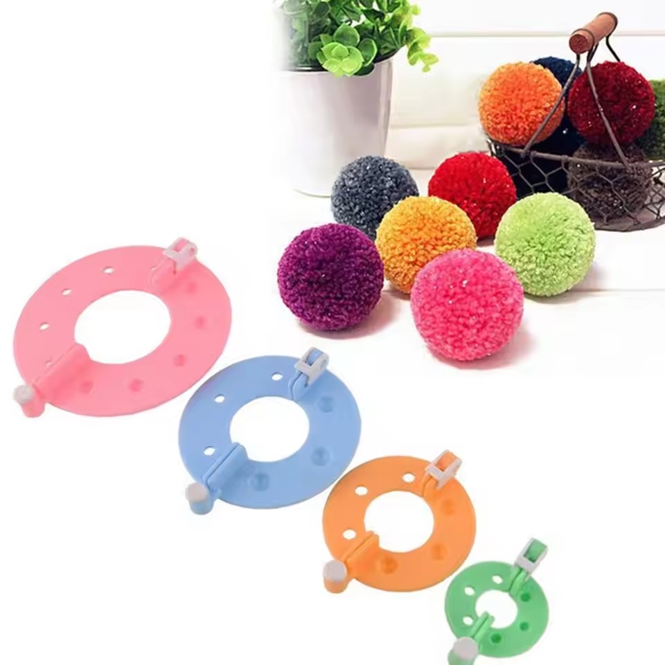 8 SZTUK 4 Rozmiary Zestaw do R – Pom Pom Maker Tool recenzja i cena