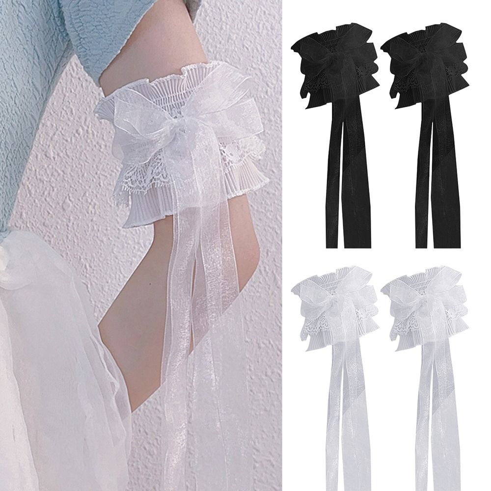 Ocieplacze na ręce Rękaw na ra – Lace Ribbon Trim recenzja i cena