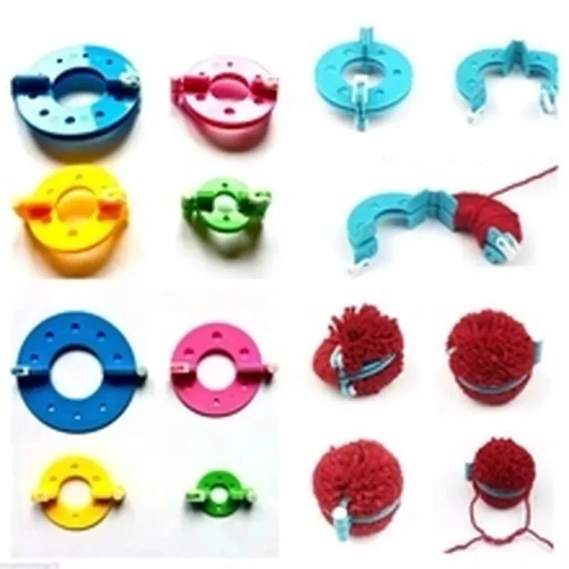 8 SZTUK 4 rozmiary Fluff Ball  – Pom Pom Maker Tool recenzja i cena