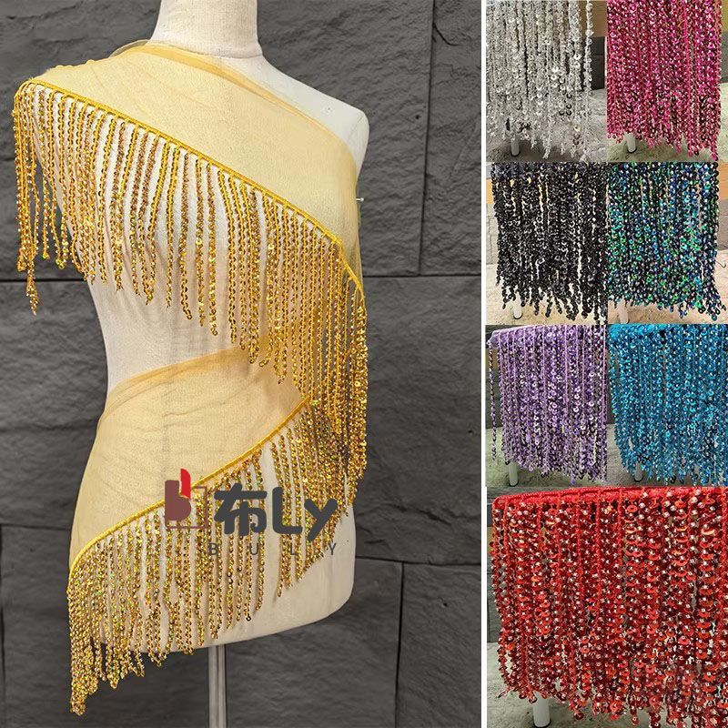 15 cm Frędzle z cekinami i kor – Tassel Fringe Trim recenzja i cena