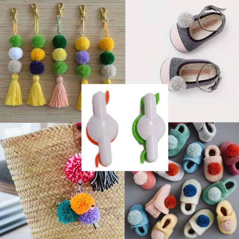 D8KF 2 szt. Pompon Pom-Pom Mak – Pom Pom Maker Tool recenzja i cena