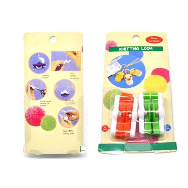 D8KF 2 szt. Pompon Pom-Pom Mak – Pom Pom Maker Tool recenzja i cena