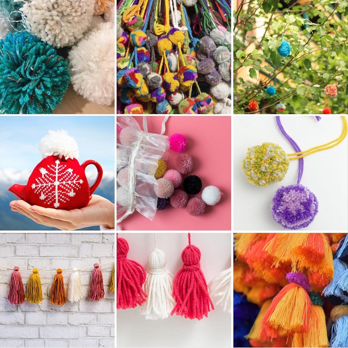 Zestaw narzędzi do robienia po – Pom Pom Maker Tool recenzja i cena